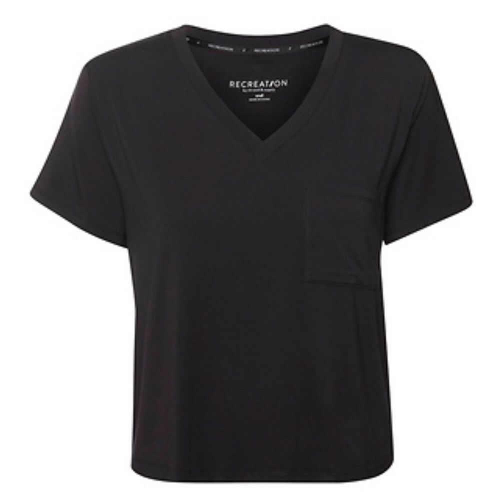 RECREATION THREAD & SUPPLY ACTIVE TEE BLACK L NWT